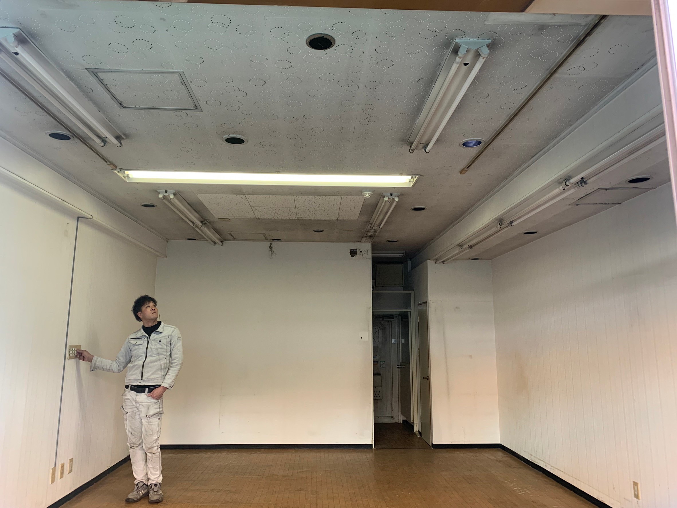 改装前